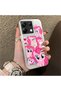 Xiaomi Redmi Note 13 Pro 5g Compatible Pinkie Pie Multiple Facial Expression Printed Hard Acrylic Back Soft Silicone Frame Case - 3