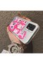 Samsung Galaxy A72 Compatible Pinkie Pie Multiple Face Expression Printed Hard Acrylic Back Soft Silicone Frame Case - 4