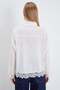 Lace Linen Look Casual Shirt - 7