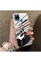 Realme C15/C25/C25S Compatible Stylish Racing Car Pattern Acrylic Back Panel Silicone Edge Shock Absorbing Case - 2