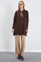 Fullamodest Scarf Jacquard Knitwear Tunic - 4