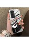 Samsung Galaxy S24 Compatible Stylish Racing Car Pattern Acrylic Back Panel Silicone Edge Shock Absorbing Case - 2