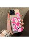 iPhone 11 Pro Compatible Pinkie Pie Multiple Face Expression Printed Hard Acrylic Back Soft Silicone Frame Case - 2