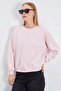 3 Yarn Basic Crew Neck Oversize Sweatshirt - 3