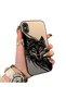 iPhone XS Max Compatible Hard Acrylic Back Silicone Edge Lens Protection Case Wolf