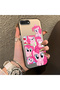 iPhone 7 Plus/8 Plus Compatible Pinkie Pie Multiple Face Expression Printed Hard Acrylic Back Soft Silicone Frame Case - 2