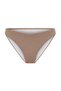 Mink Women's Bikini Set with Glitter Textured Metal Oyster Accessories and Gathered Detail - Lunaria - 7
