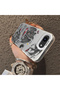 iPhone 17E Compatible Hard Acrylic Back Silicone Edge Lens Protection Case Dragon - 4