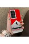 Samsung Galaxy S23 Ultra Compatible Stylish Racing Car Pattern Acrylic Back Panel Silicone Edge Shock Absorbing Case - 2