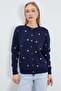 Floral Embroidered Buttoned Knitwear Cardigan - 6