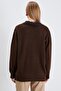 Velvet Polo Collar Knit Sweater - 7