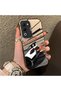 Oppo A5 4G/5G Compatible Stylish Racing Car Pattern Acrylic Back Panel Silicone Edge Shock Absorbing Case - 2