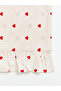 Lcw Home Mixed Striped Heart Pattern Double Duvet Cover Set - 4