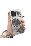 iPhone 16 Pro Compatible Hard Acrylic Back Silicone Edge Lens Protection Case Dragon