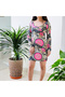 Women's Floral Long sleeve Dress - 7