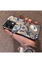 Xiaomi Poco X6 Compatible Hard Acrylic Back Silicone Edge Lens Protection Case - 3