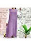 Women's Purple Maxi Dress - 4