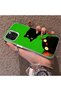 iPhone 13 Pro Max Compatible Hard Acrylic Back Silicone Edge Lens Protection Case Cat - 3