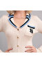 Women's Long sleeve Midi Dress - 7