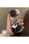 Tecno Spark 10 Pro(Ki7) Compatible Stylish Racing Car Pattern Acrylic Back Panel Silicone Edge Shock Absorbing Case - 2