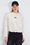 3 Thread Signature Embroidered Oversize Sweatshirt with Stopper - 6