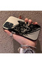 Samsung Galaxy A07 4g Compatible Hard Acrylic Back Silicone Edge Lens Protection Case Wolf - 3