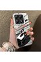 Xiaomi Mi 14t Pro Compatible Stylish Racing Car Pattern Acrylic Back Panel Silicone Edge Shock-Absorbing Case - 2