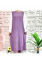 Women's Purple Maxi Dress - 2