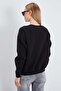 3 Yarn Basic Crew Neck Oversize Sweatshirt - 6