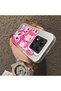 Xiaomi Redmi Note 14 Pro 4G/5G Compatible Pinkie Pie Multiple Facial Expression Printed Hard Acrylic Back Soft Silicone Frame Case - 5