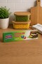 20-Piece Medium Size Refrigerator Bags Green