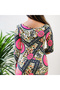 Women's Floral Long sleeve Dress - 3