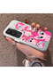Vivo Y31/Y21D Compatible Pinkie Pie Multiple Facial Expression Printed Hard Acrylic Back Soft Silicone Frame Case - 3