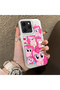 Tecno Spark 40 Compatible Pinkie Pie Multiple Facial Expression Printed Hard Acrylic Back Soft Silicone Frame Case - 2