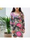 Women's Floral Long sleeve Dress - 8