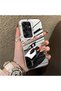 Samsung Galaxy S25 Ultra Compatible Stylish Racing Car Pattern Acrylic Back Panel Silicone Edge Shock Absorbing Case - 2