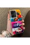 Stylish Case for Xiaomi Poco M6 4g Gtr Racing Car Themed Hard Acrylic Back Soft Silicone Edge Shockproof Case - 2