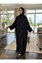 Ferace Dress with Accessory Detail from the Shoulder Down, Available in Sizes 46-58. - 4