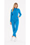 Women's Hoodless Zippered 2 Thread Tracksuit Set - 5