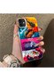 iPhone 12/12 Pro Gtr Racing Car Themed Stylish Case Hard Acrylic Back Soft Silicone Edge Shockproof Case - 2