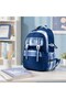 Girl's plaid detail school backpack – multi-compartment, adjustable straps - 2