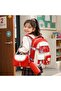 Girl's 3-piece school bag set - backpack with teddy bear, lunch bag and pencil case - 2