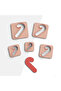 Sugar Cane Polymer Clay Cutting Mold, Earring Molds, Ornament Mold, 5 Sizes, Ceramic Clay Mold, No:484