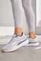 Women's Gray Sports Shoes Thick Sole Casual Comfortable Running Sneaker