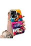 Stylish Case for Xiaomi Redmi Note 13 4g Gtr Racing Car Themed Hard Acrylic Back Soft Silicone Edge Shockproof Case