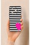 Tecno Camon 30 Pro 5g Compatible Striped Heart Pattern Silicone Case