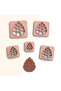 Coniferous Polymer Clay Cutting Mold, Earring Molds, Cookie Mold, 5 Sizes, Ceramic Clay Mold, No:518