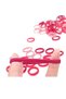 200Pcs Nylon Toddler Hair Elastics Ponytail Holder Soft & Seamless Baby Hair Ties, Colorful Rubber Bands for Girls, Gentle on Hair, 2.3cm Diameter-Candy - 4