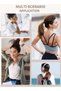 Seamless Elastic Hair Ties & Hair Bands for Women & Girls – 1.5 Inch Soft Stretchy Nylon Ponytail Holders, Extra Gentle, No Damage – 50Pack(Black) - 5
