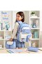 Girl's 3-piece school bag set - backpack with teddy bear, lunch bag and pencil case - 2
